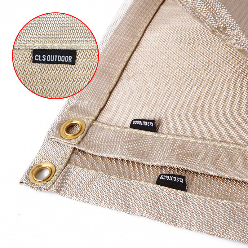 CLS Size S 46x44cm Outdoor BBQ Fireproof Cloth Fiberglass Heat Insulation Pad Camping Picnic Barbecue Flame Retardant Mat CLS Size S 46x44cm Outdoor BBQ Fireproof Cloth Fiberglass Heat Insulation Pad Camping Picnic Barbecue Flame Retardant Mat
